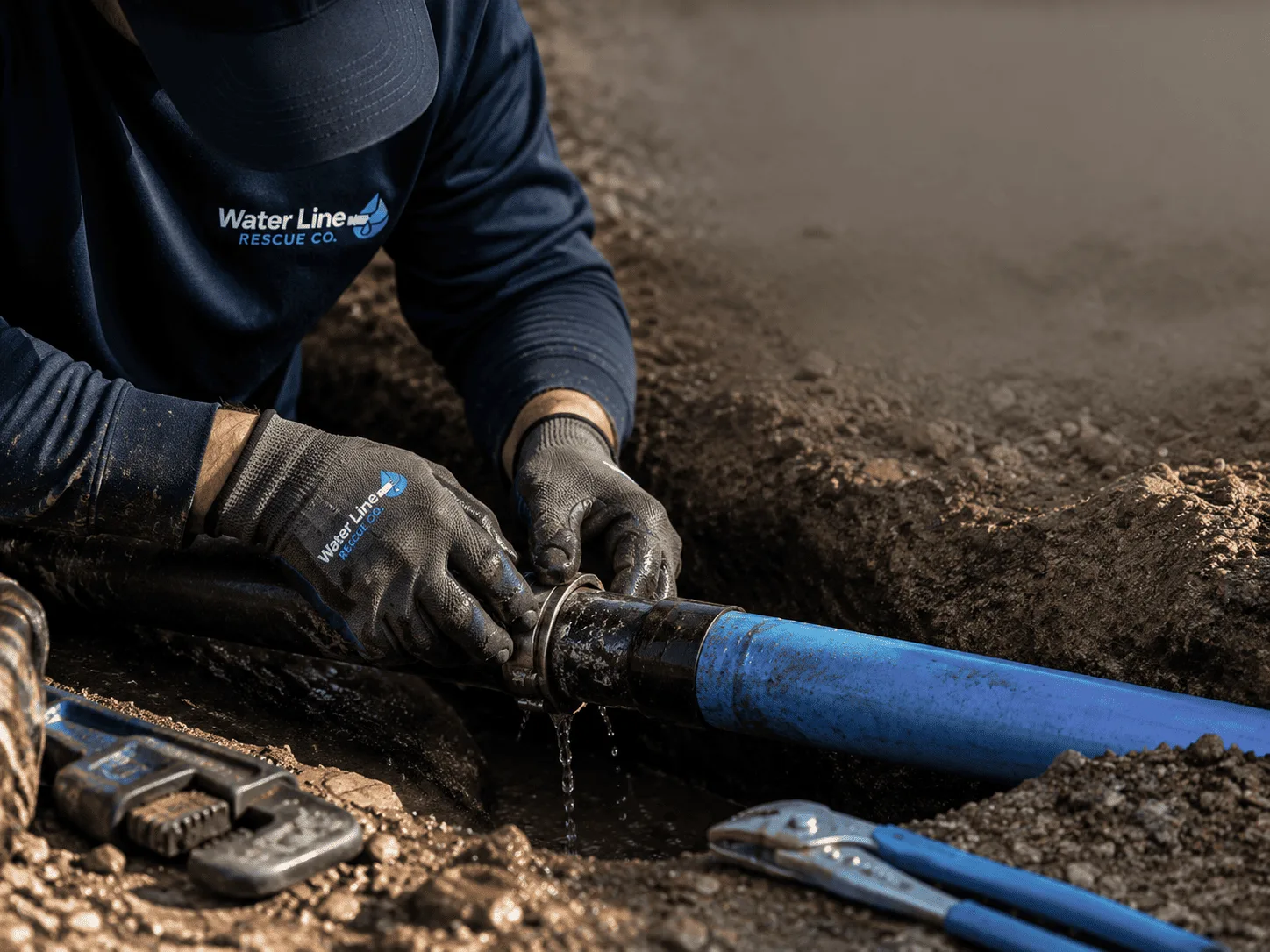 Why choose Water Line Repair in Oakwood, TX